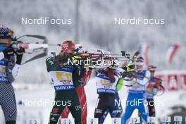 16.12.2018, Hochfilzen, Austria (AUT): Arnd Peiffer (GER) - IBU world cup biathlon, relay men, Hochfilzen (AUT). www.nordicfocus.com. © Manzoni/NordicFocus. Every downloaded picture is fee-liable.