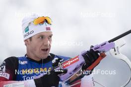 16.12.2018, Hochfilzen, Austria (AUT): Vetle Sjaastad Christiansen (NOR) - IBU world cup biathlon, relay men, Hochfilzen (AUT). www.nordicfocus.com. © Manzoni/NordicFocus. Every downloaded picture is fee-liable.