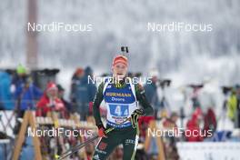 16.12.2018, Hochfilzen, Austria (AUT): Benedikt Doll (GER) - IBU world cup biathlon, relay men, Hochfilzen (AUT). www.nordicfocus.com. © Manzoni/NordicFocus. Every downloaded picture is fee-liable.