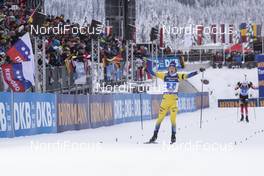 16.12.2018, Hochfilzen, Austria (AUT): Sebastian Samuelsson (SWE) - IBU world cup biathlon, relay men, Hochfilzen (AUT). www.nordicfocus.com. © Manzoni/NordicFocus. Every downloaded picture is fee-liable.