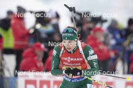 16.12.2018, Hochfilzen, Austria (AUT): Dorothea Wierer (ITA) - IBU world cup biathlon, relay women, Hochfilzen (AUT). www.nordicfocus.com. © Manzoni/NordicFocus. Every downloaded picture is fee-liable.