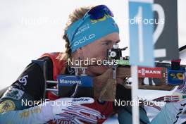 16.12.2018, Hochfilzen, Austria (AUT): Anais Bescond (FRA) - IBU world cup biathlon, relay women, Hochfilzen (AUT). www.nordicfocus.com. © Manzoni/NordicFocus. Every downloaded picture is fee-liable.