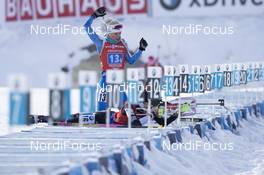 16.12.2018, Hochfilzen, Austria (AUT): Mari Eder (FIN) - IBU world cup biathlon, relay women, Hochfilzen (AUT). www.nordicfocus.com. © Manzoni/NordicFocus. Every downloaded picture is fee-liable.