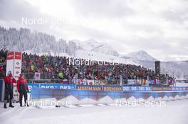 16.12.2018, Hochfilzen, Austria (AUT): Event Feature: packed grandstand - IBU world cup biathlon, relay women, Hochfilzen (AUT). www.nordicfocus.com. © Manzoni/NordicFocus. Every downloaded picture is fee-liable.