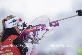 16.12.2018, Hochfilzen, Austria (AUT): Ingrid Landmark Tandrevold (NOR) - IBU world cup biathlon, relay women, Hochfilzen (AUT). www.nordicfocus.com. © Manzoni/NordicFocus. Every downloaded picture is fee-liable.
