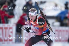 16.12.2018, Hochfilzen, Austria (AUT): Marte Olsbu Roeiseland (NOR) - IBU world cup biathlon, relay women, Hochfilzen (AUT). www.nordicfocus.com. © Manzoni/NordicFocus. Every downloaded picture is fee-liable.