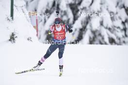 16.12.2018, Hochfilzen, Austria (AUT): Joanne Reid (USA) - IBU world cup biathlon, relay women, Hochfilzen (AUT). www.nordicfocus.com. © Manzoni/NordicFocus. Every downloaded picture is fee-liable.