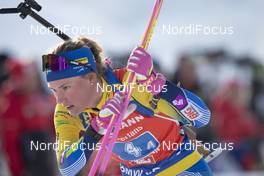 16.12.2018, Hochfilzen, Austria (AUT): Hanna Oeberg (SWE) - IBU world cup biathlon, relay women, Hochfilzen (AUT). www.nordicfocus.com. © Manzoni/NordicFocus. Every downloaded picture is fee-liable.