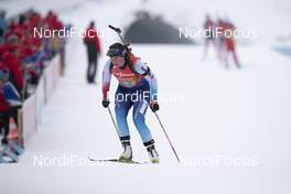 16.12.2018, Hochfilzen, Austria (AUT): Lena Haecki (SUI) - IBU world cup biathlon, relay women, Hochfilzen (AUT). www.nordicfocus.com. © Manzoni/NordicFocus. Every downloaded picture is fee-liable.