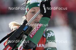 16.12.2018, Hochfilzen, Austria (AUT): Federica Sanfilippo (ITA) - IBU world cup biathlon, relay women, Hochfilzen (AUT). www.nordicfocus.com. © Manzoni/NordicFocus. Every downloaded picture is fee-liable.
