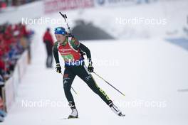 16.12.2018, Hochfilzen, Austria (AUT): Franziska Preuss (GER) - IBU world cup biathlon, relay women, Hochfilzen (AUT). www.nordicfocus.com. © Manzoni/NordicFocus. Every downloaded picture is fee-liable.