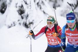 16.12.2018, Hochfilzen, Austria (AUT): Lisa Theresa Hauser (AUT) - IBU world cup biathlon, relay women, Hochfilzen (AUT). www.nordicfocus.com. © Manzoni/NordicFocus. Every downloaded picture is fee-liable.