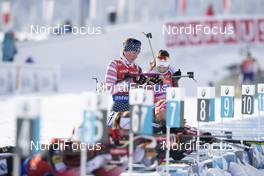 16.12.2018, Hochfilzen, Austria (AUT): Deedra Irwin (USA) - IBU world cup biathlon, relay women, Hochfilzen (AUT). www.nordicfocus.com. © Manzoni/NordicFocus. Every downloaded picture is fee-liable.