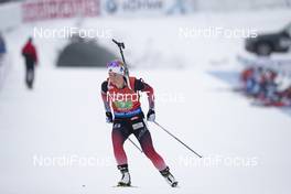 16.12.2018, Hochfilzen, Austria (AUT): Tiril Eckhoff (NOR) - IBU world cup biathlon, relay women, Hochfilzen (AUT). www.nordicfocus.com. © Manzoni/NordicFocus. Every downloaded picture is fee-liable.