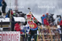 16.12.2018, Hochfilzen, Austria (AUT): Karolin Horchler (GER) - IBU world cup biathlon, relay women, Hochfilzen (AUT). www.nordicfocus.com. © Manzoni/NordicFocus. Every downloaded picture is fee-liable.