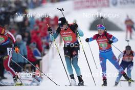 16.12.2018, Hochfilzen, Austria (AUT): Julia Simon (FRA) - IBU world cup biathlon, relay women, Hochfilzen (AUT). www.nordicfocus.com. © Manzoni/NordicFocus. Every downloaded picture is fee-liable.