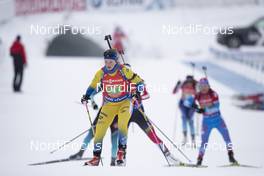 16.12.2018, Hochfilzen, Austria (AUT): Mona Brorsson (SWE) - IBU world cup biathlon, relay women, Hochfilzen (AUT). www.nordicfocus.com. © Manzoni/NordicFocus. Every downloaded picture is fee-liable.