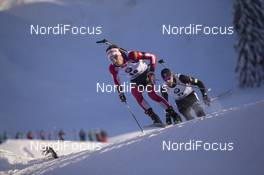 14.12.2018, Hochfilzen, Austria (AUT): Felix Leitner (AUT) - IBU world cup biathlon, sprint men, Hochfilzen (AUT). www.nordicfocus.com. © Manzoni/NordicFocus. Every downloaded picture is fee-liable.