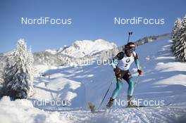 14.12.2018, Hochfilzen, Austria (AUT): Quentin Fillon Maillet (FRA) - IBU world cup biathlon, sprint men, Hochfilzen (AUT). www.nordicfocus.com. © Manzoni/NordicFocus. Every downloaded picture is fee-liable.