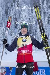 14.12.2018, Hochfilzen, Austria (AUT): Johannes Thingnes Boe (NOR) - IBU world cup biathlon, sprint men, Hochfilzen (AUT). www.nordicfocus.com. © Manzoni/NordicFocus. Every downloaded picture is fee-liable.