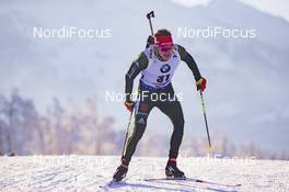 14.12.2018, Hochfilzen, Austria (AUT): Benedikt Doll (GER) - IBU world cup biathlon, sprint men, Hochfilzen (AUT). www.nordicfocus.com. © Manzoni/NordicFocus. Every downloaded picture is fee-liable.