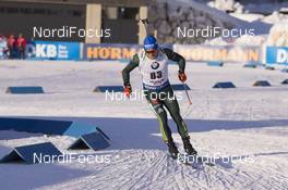 14.12.2018, Hochfilzen, Austria (AUT): Erik Lesser (GER) - IBU world cup biathlon, sprint men, Hochfilzen (AUT). www.nordicfocus.com. © Manzoni/NordicFocus. Every downloaded picture is fee-liable.