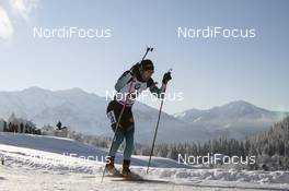 14.12.2018, Hochfilzen, Austria (AUT): Martin Fourcade (FRA) - IBU world cup biathlon, sprint men, Hochfilzen (AUT). www.nordicfocus.com. © Manzoni/NordicFocus. Every downloaded picture is fee-liable.