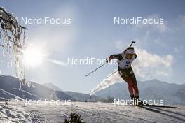 14.12.2018, Hochfilzen, Austria (AUT): Tarjei Boe (NOR) - IBU world cup biathlon, sprint men, Hochfilzen (AUT). www.nordicfocus.com. © Manzoni/NordicFocus. Every downloaded picture is fee-liable.