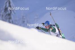 14.12.2018, Hochfilzen, Austria (AUT): Lukas Hofer (ITA) - IBU world cup biathlon, sprint men, Hochfilzen (AUT). www.nordicfocus.com. © Manzoni/NordicFocus. Every downloaded picture is fee-liable.
