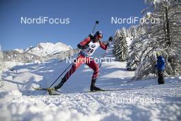 14.12.2018, Hochfilzen, Austria (AUT): Andrejs Rastorgujevs (LAT) - IBU world cup biathlon, sprint men, Hochfilzen (AUT). www.nordicfocus.com. © Manzoni/NordicFocus. Every downloaded picture is fee-liable.