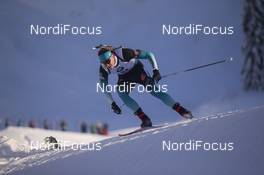 14.12.2018, Hochfilzen, Austria (AUT): Emilien Jacquelin (FRA) - IBU world cup biathlon, sprint men, Hochfilzen (AUT). www.nordicfocus.com. © Manzoni/NordicFocus. Every downloaded picture is fee-liable.