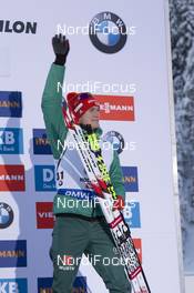 14.12.2018, Hochfilzen, Austria (AUT): Benedikt Doll (GER) - IBU world cup biathlon, sprint men, Hochfilzen (AUT). www.nordicfocus.com. © Manzoni/NordicFocus. Every downloaded picture is fee-liable.