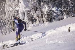 14.12.2018, Hochfilzen, Austria (AUT): Dmytro Pidruchnyi (UKR) - IBU world cup biathlon, sprint men, Hochfilzen (AUT). www.nordicfocus.com. © Manzoni/NordicFocus. Every downloaded picture is fee-liable.