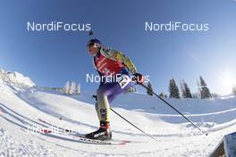 13.12.2018, Hochfilzen, Austria (AUT): Anastasiya Merkushyna (UKR) - IBU world cup biathlon, sprint women, Hochfilzen (AUT). www.nordicfocus.com. © Manzoni/NordicFocus. Every downloaded picture is fee-liable.
