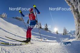 13.12.2018, Hochfilzen, Austria (AUT): Anastasiya Kuzmina (SVK) - IBU world cup biathlon, sprint women, Hochfilzen (AUT). www.nordicfocus.com. © Manzoni/NordicFocus. Every downloaded picture is fee-liable.