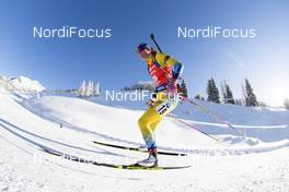 13.12.2018, Hochfilzen, Austria (AUT): Hanna Oeberg (SWE) - IBU world cup biathlon, sprint women, Hochfilzen (AUT). www.nordicfocus.com. © Manzoni/NordicFocus. Every downloaded picture is fee-liable.