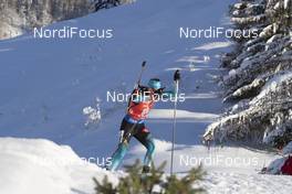 13.12.2018, Hochfilzen, Austria (AUT): Enora Latuilliere (FRA) - IBU world cup biathlon, sprint women, Hochfilzen (AUT). www.nordicfocus.com. © Manzoni/NordicFocus. Every downloaded picture is fee-liable.