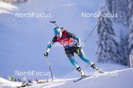 13.12.2018, Hochfilzen, Austria (AUT): Justine Braisaz (FRA) - IBU world cup biathlon, sprint women, Hochfilzen (AUT). www.nordicfocus.com. © Manzoni/NordicFocus. Every downloaded picture is fee-liable.