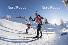 13.12.2018, Hochfilzen, Austria (AUT): Franziska Hildebrand (GER) - IBU world cup biathlon, sprint women, Hochfilzen (AUT). www.nordicfocus.com. © Manzoni/NordicFocus. Every downloaded picture is fee-liable.