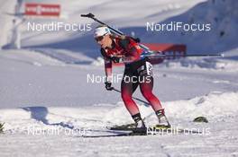 13.12.2018, Hochfilzen, Austria (AUT): Tiril Eckhoff (NOR) - IBU world cup biathlon, sprint women, Hochfilzen (AUT). www.nordicfocus.com. © Manzoni/NordicFocus. Every downloaded picture is fee-liable.