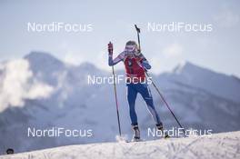 13.12.2018, Hochfilzen, Austria (AUT): Kaisa Makarainen (FIN) - IBU world cup biathlon, sprint women, Hochfilzen (AUT). www.nordicfocus.com. © Manzoni/NordicFocus. Every downloaded picture is fee-liable.