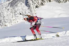 13.12.2018, Hochfilzen, Austria (AUT): Ingrid Landmark Tandrevold (NOR) - IBU world cup biathlon, sprint women, Hochfilzen (AUT). www.nordicfocus.com. © Manzoni/NordicFocus. Every downloaded picture is fee-liable.