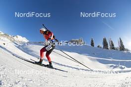 13.12.2018, Hochfilzen, Austria (AUT): Marte Olsbu Roeiseland (NOR) - IBU world cup biathlon, sprint women, Hochfilzen (AUT). www.nordicfocus.com. © Manzoni/NordicFocus. Every downloaded picture is fee-liable.