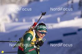 13.12.2018, Hochfilzen, Austria (AUT): Dorothea Wierer (ITA) - IBU world cup biathlon, sprint women, Hochfilzen (AUT). www.nordicfocus.com. © Manzoni/NordicFocus. Every downloaded picture is fee-liable.