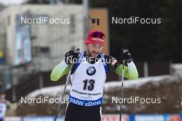 23.12.2018, Nove Mesto, Czech Republic (CZE): Jakov Fak (SLO) - IBU world cup biathlon, mass men, Nove Mesto (CZE). www.nordicfocus.com. © Manzoni/NordicFocus. Every downloaded picture is fee-liable.