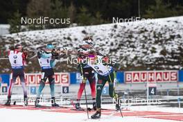 23.12.2018, Nove Mesto, Czech Republic (CZE): Benedikt Doll (GER) - IBU world cup biathlon, mass men, Nove Mesto (CZE). www.nordicfocus.com. © Manzoni/NordicFocus. Every downloaded picture is fee-liable.
