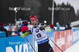 23.12.2018, Nove Mesto, Czech Republic (CZE): Jakov Fak (SLO) - IBU world cup biathlon, mass men, Nove Mesto (CZE). www.nordicfocus.com. © Manzoni/NordicFocus. Every downloaded picture is fee-liable.