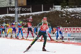 23.12.2018, Nove Mesto, Czech Republic (CZE): Franziska Hildebrand (GER) - IBU world cup biathlon, mass women, Nove Mesto (CZE). www.nordicfocus.com. © Manzoni/NordicFocus. Every downloaded picture is fee-liable.