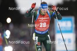22.12.2018, Nove Mesto, Czech Republic (CZE): Simon Schempp (GER) - IBU world cup biathlon, pursuit men, Nove Mesto (CZE). www.nordicfocus.com. © Manzoni/NordicFocus. Every downloaded picture is fee-liable.