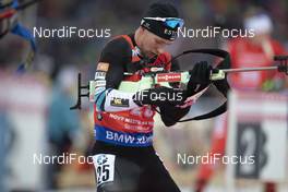 22.12.2018, Nove Mesto, Czech Republic (CZE): Kalev Ermits (EST) - IBU world cup biathlon, pursuit men, Nove Mesto (CZE). www.nordicfocus.com. © Manzoni/NordicFocus. Every downloaded picture is fee-liable.